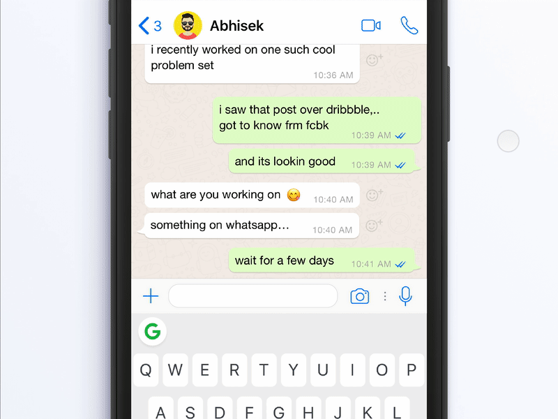 Whatsapp Reactions (Sound Interactions) by Rahul Chakraborty on Dribbble