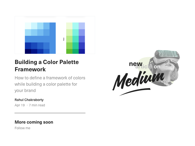 Medium new article