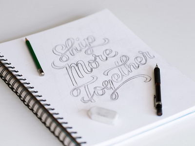 Ship More Together by Bradley F Edwards for Underbelly on Dribbble