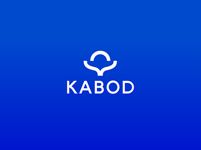 Kabod Logo blue branding christian final gradient guide kabod logo style vector