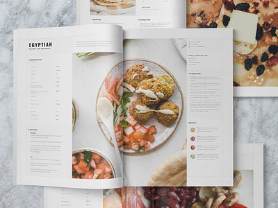 Recipe book design