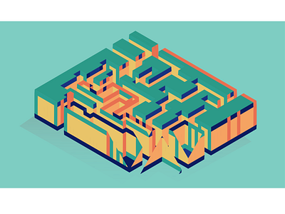 simple isometric illustration