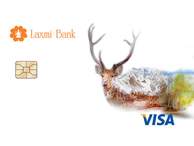 credit card design of laxmi bank design photoshop