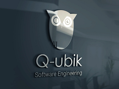 Q-ubik Indoor Logo branding graphic design illustration logo design logotype naming vector
