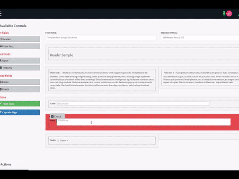 FMS - Form Builder (Part 3) | Frontend Development / UIUX Design bootstrap cloud computing css3 enterprise resource planning erp filters form builder frontend development html5 javascript sass uiux design