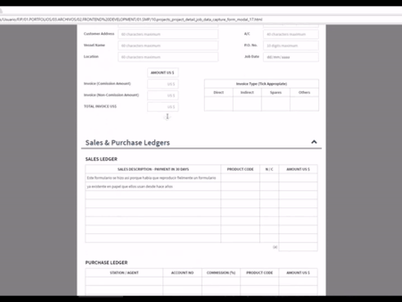 SMP – Advanced Form | Frontend Development / UIUX Design advanced form bootstrap cloud computing crm css3 customer relationship management enterprise resource planning erp forms frontend development html5 javascript modal box sass uiux design