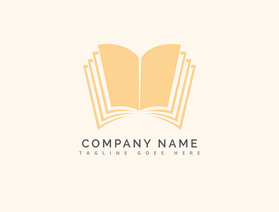 Book Logo Design abstract app book logo branding business design icon illustration logo typography vector