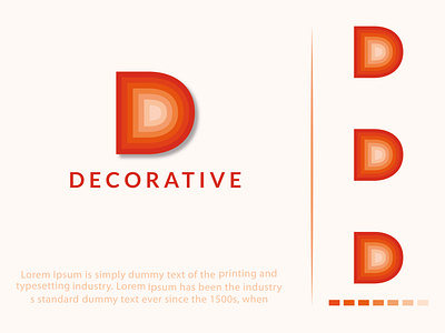 Decorative D Latter Logo Design