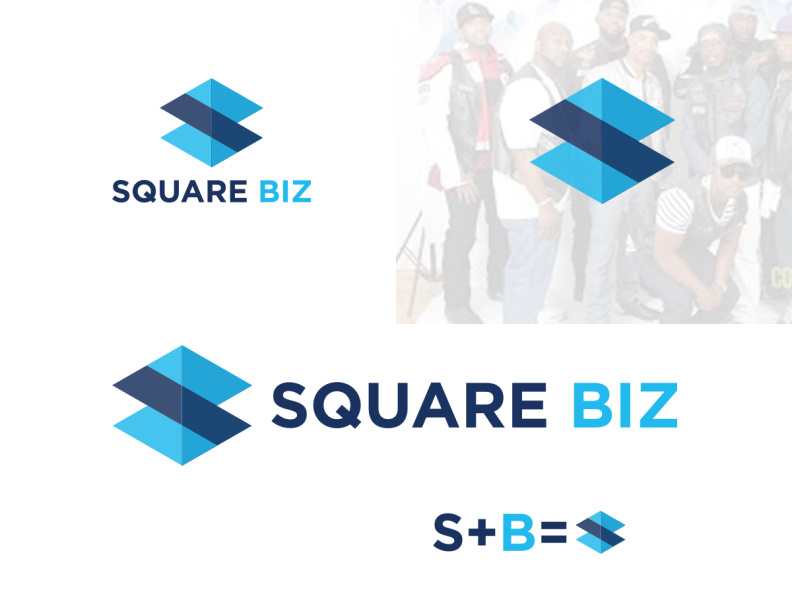 Square Biz logo by Md. Mahbub Alam on Dribbble