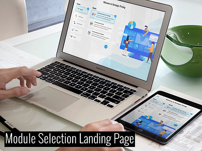 Module Selection Landing Page