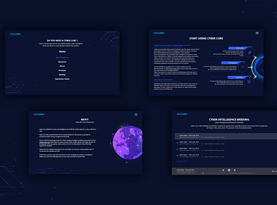 Cyber intelligence responsive website cyber intelligence cybercure design responsive ui ux webdesign