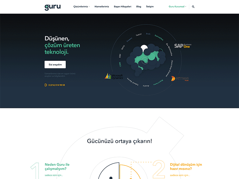 Guru Technology design web