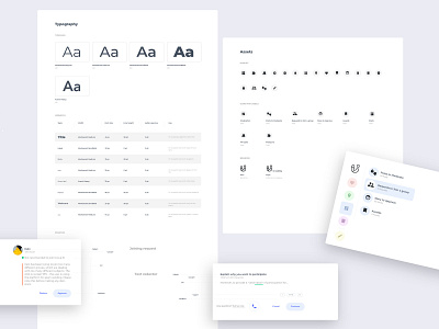 Design system. Typography and Assets