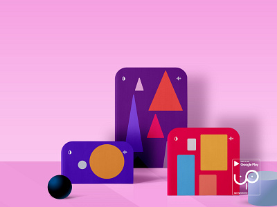 Behance cover image. Up Syndrome - Educational app for special k mobile art motion