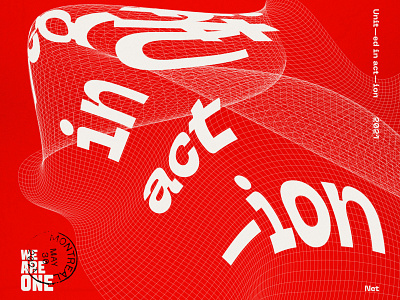 Unit—ed in act—ion. Behance cover united in action