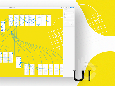 Good UX > Good UI * RIGHT app concept illustration information architecture mobile product design prototype user flow ux xd