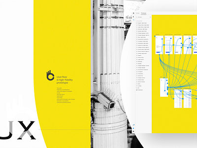 Good UX > Good UI * LEFT concept illustration information architecture mobile product design prototype user flow ux xd