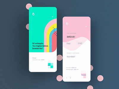 Yousend app screens. Arc app brand identity branding charts color palette e commerce identity identity designer illustration ios iphone landing page latest design trends mobile process product design