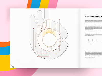 Yousend logomark. Anatomy