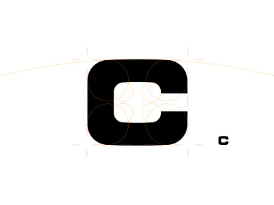 Letter C brand identity brand mark branding brandmark geometric design technique icon iconography identity identity designer logo logo design logo designer logo grid logotype monogram process product design symbol symbol designer typography