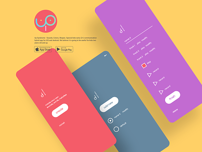 Up Syndrome. Create sounds app brand identity branding charts e commerce identity identity designer ios iphone landing page latest design trends mobile process product design