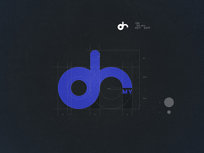 Oh. Logo for Oh My! brand identity brand mark branding brandmark geometric design technique icon icon designer iconography identity identity designer logo logo design logo designer logo grid logotype monogram process symbol symbol designer typography