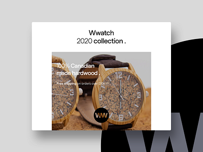 Wwatch 2020 collection. Concept & Logo