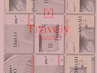 Website for Travely. Cover image