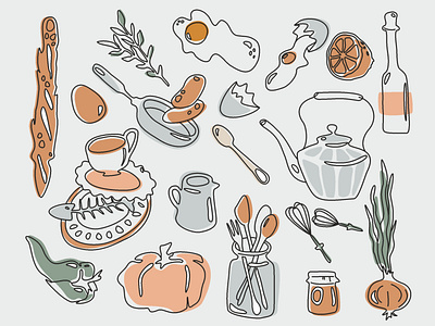 Vector food animation app design illustration logo typography vector web webdesign website