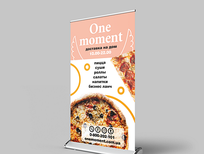 food delivery banner banner design illustration typography vector