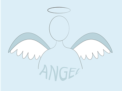 My Angel adobe adobe creative cloud adobe illustrator adobe suite angel angels art design drawing drawings illustration illustration art illustrator wings