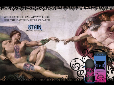 Stain Tattoo Ad