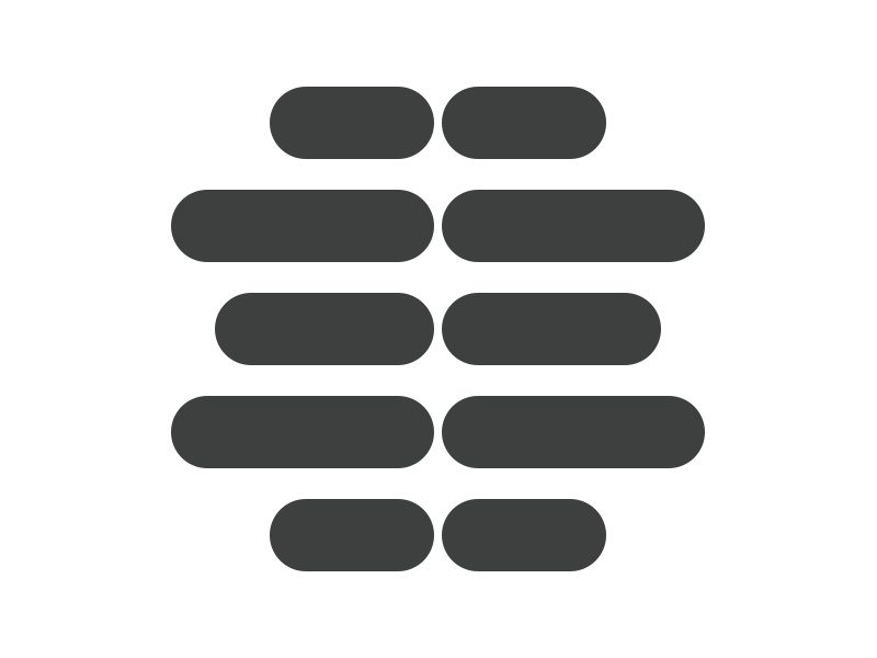 Invisible line animation logo typography