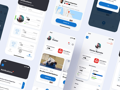 BJJ CHeck in app concept 2/2