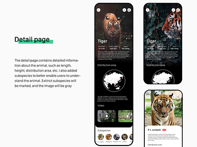 animal encyclopedia app design 4 animal encyclopedia app design ui