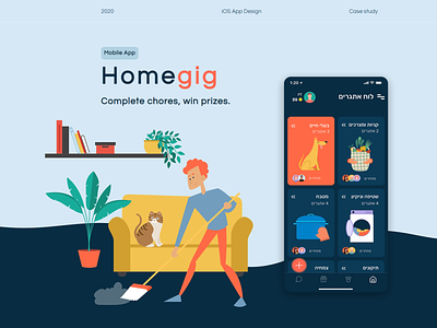 Homegig - App gamification