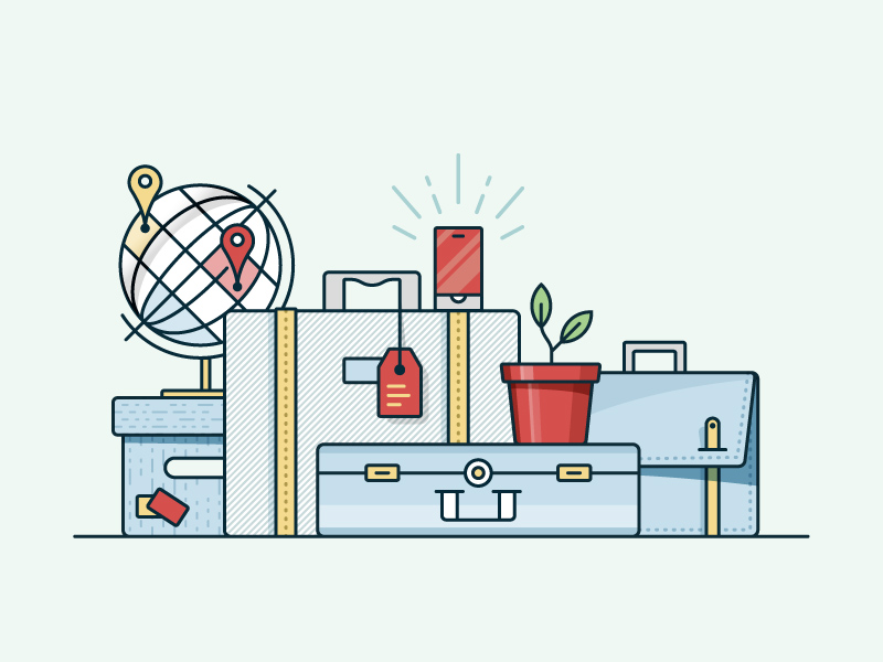 Moving plans by Kenny Schipper on Dribbble