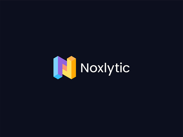 Noxlytic Logo Design: Letter N + Analytics by Rafij Rahman Rohan on ...