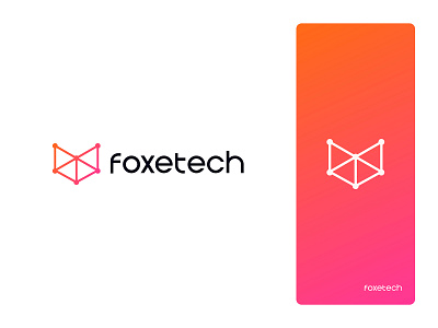 Foxetech Logo Design: Fox, Technology, Connection