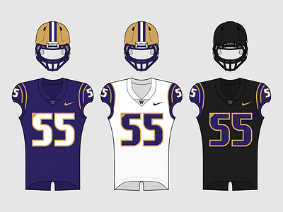 Washington Huskies Unveil Updated Football Uniforms – SportsLogos