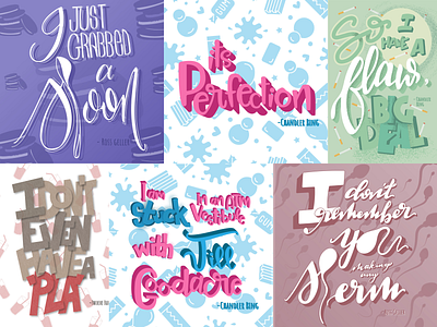 Friends Lettering series - 1 design graphic design illustration typography