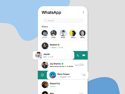 Whatsapp Redesign concept figma redesign uiuxdesign whatsapp whatsapp redesign whatsapp ui