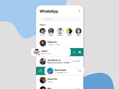 Whatsapp Redesign concept