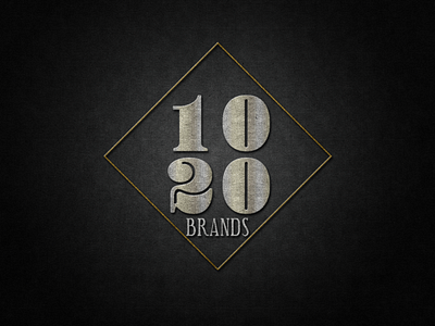 1020 Brands logo adobe brand design brand identity branding graphic design graphic designer illustrator logo logo design logo designer mock up photoshop