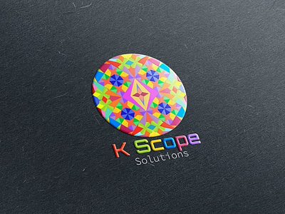 K Scope Logo design designer graphic design graphic designer illustrator logo logo design mock up photoshop vector
