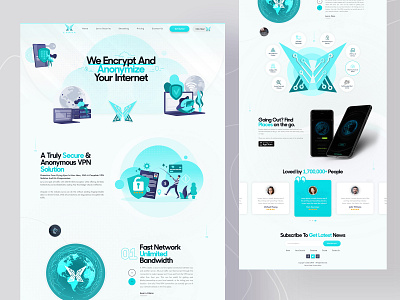 VPN website Redesign. Let me know what you think! banner design ui ui design vpn web web banner web design website website design