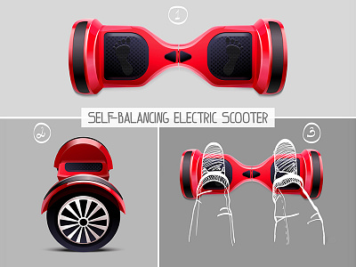 Self Balancing Electric Scooter