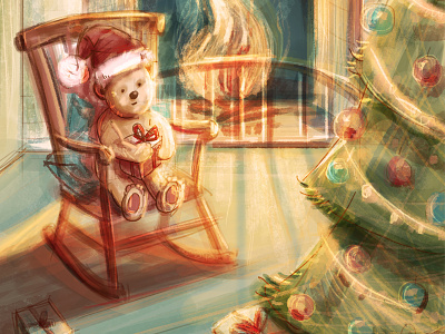 Christmas Gift christmas illustration new year