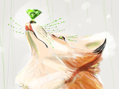Fox animal fox illustration