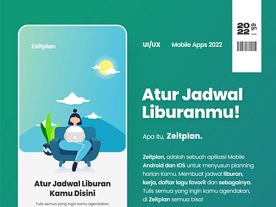 Mobile UI Design : Zeitplan